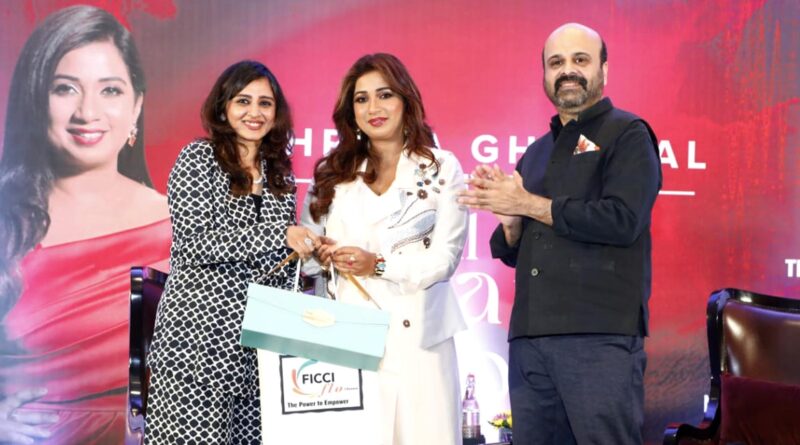 FICCI FLO Shreya Ghoshal event