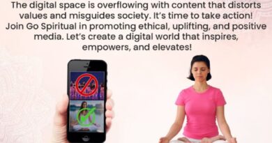 go spiritual launches campaign against explicit content