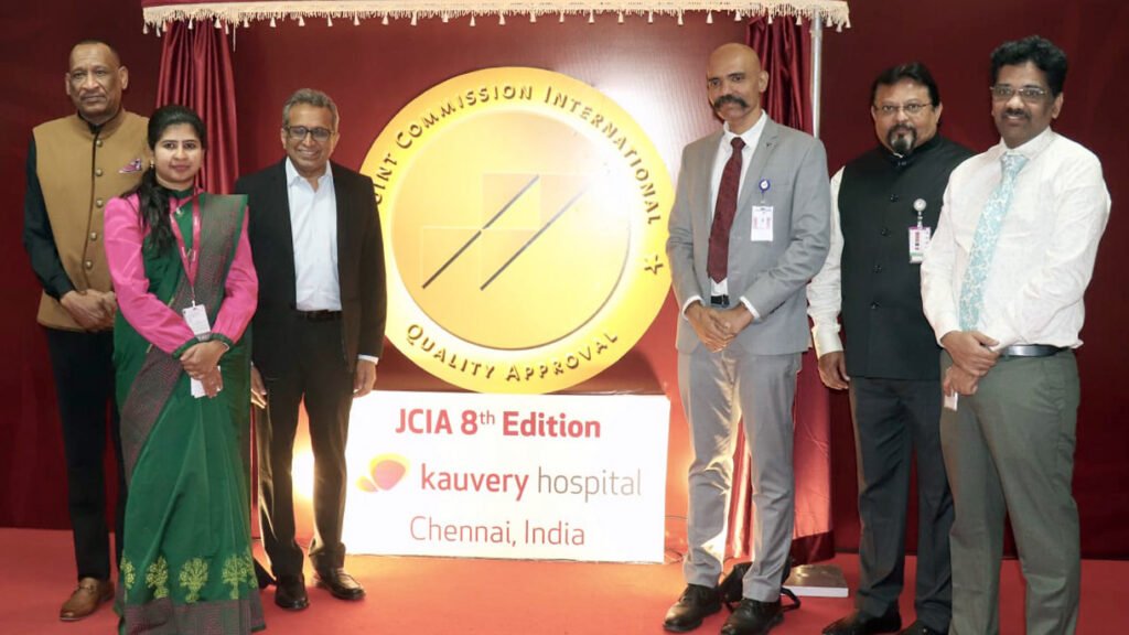 kauvery hosptal jcis award