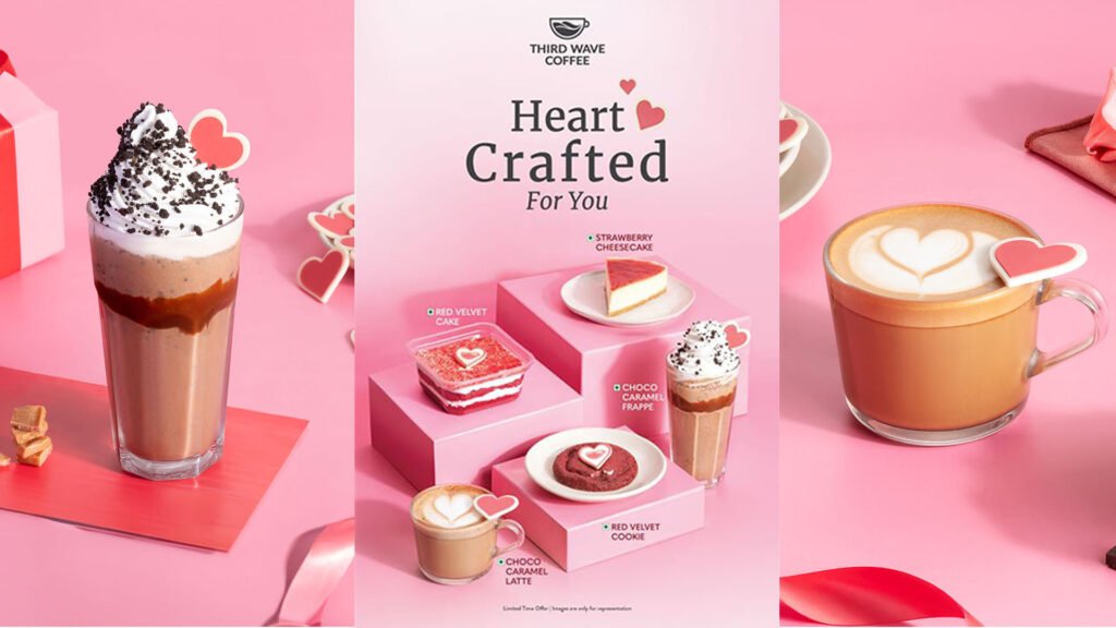 third wave coffee valentines day celebrations