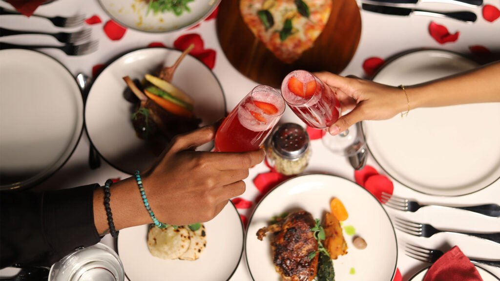 valentines day special dining at hyatt residency