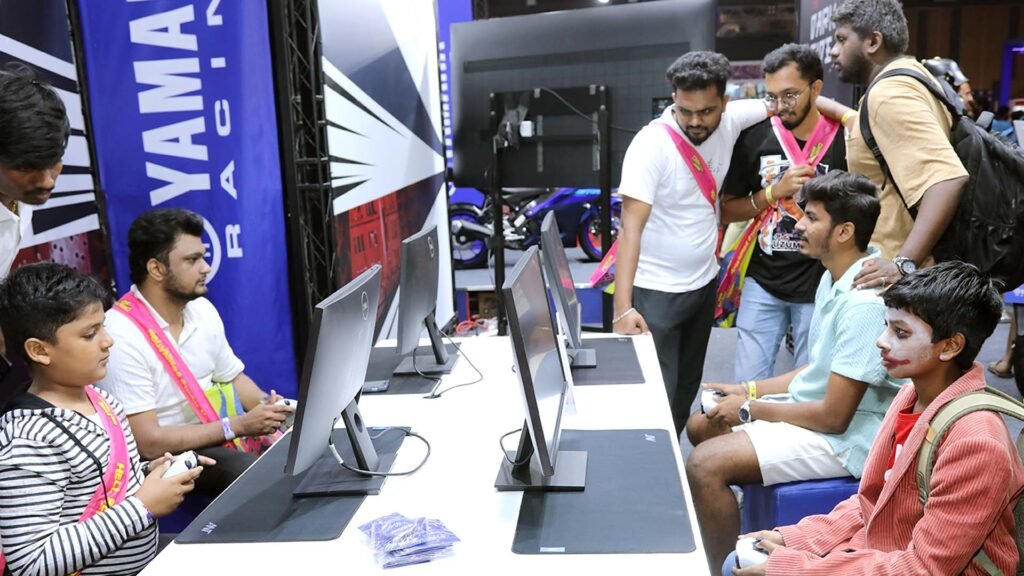 yamaha at chennai comic con