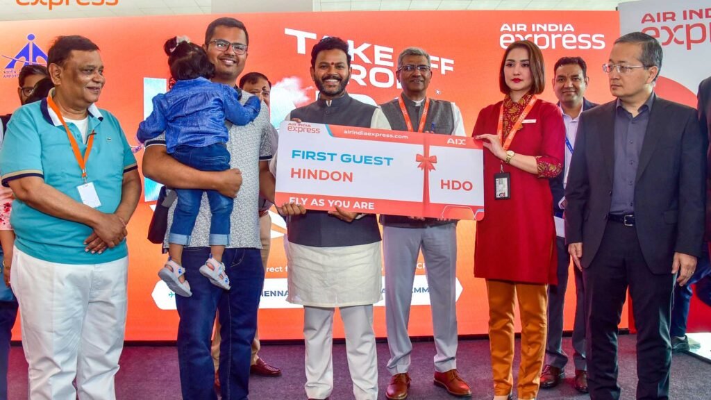 Air India Express Launches Flights from Hindon Airport