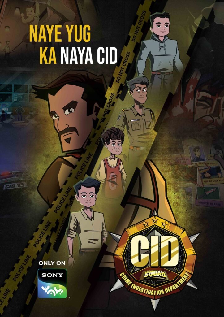 CID Squad cartoon sony yay