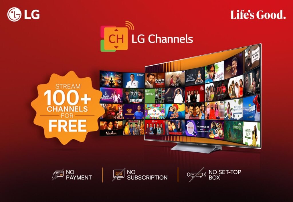 LG Channels india