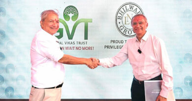 LNJ Bhilwara Group global Vikas Trust to support farmers