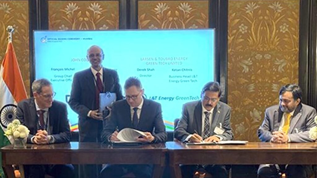 L&T Energy Green Tech John Cockerill Collaboration
