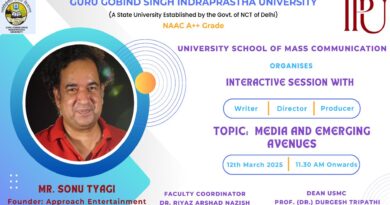 Sonu Tyagi Interactive Session at IP University