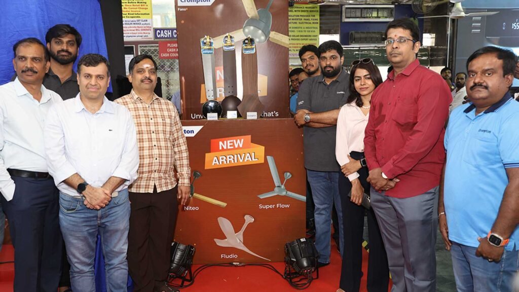 Crompton New Fans launch