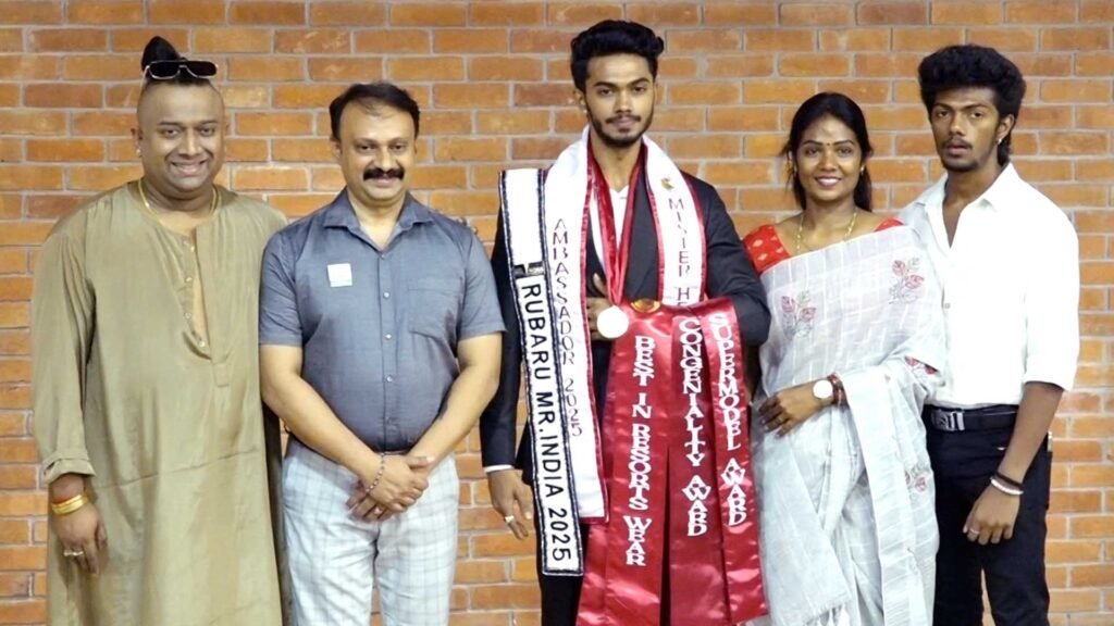 Mr Heritage Worldwide 2025 winner sabari madhavan