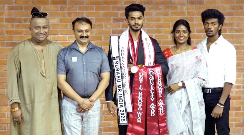 Mr Heritage Worldwide 2025 winner sabari madhavan