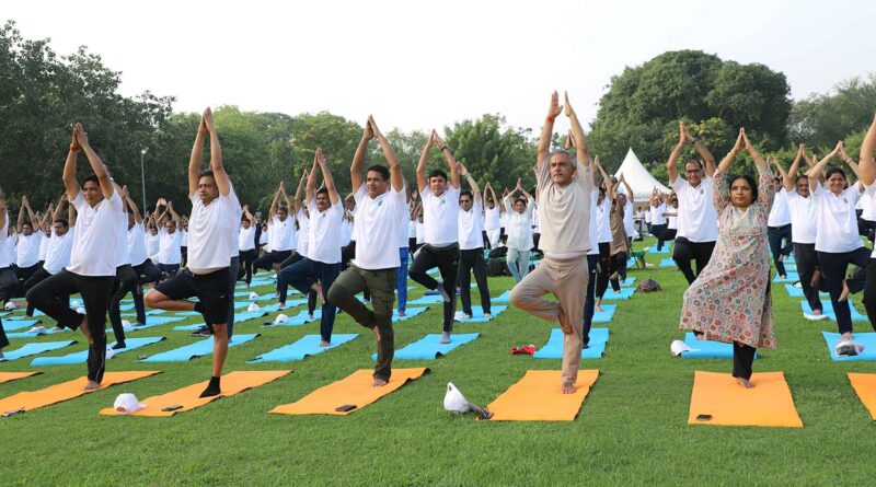 IREDA Celebrates Yoga Day