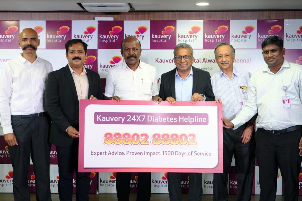 Kauvery Hospital 24x7 Diabetes Helpline