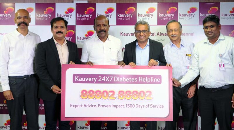 Kauvery Hospital 24x7 Diabetes Helpline