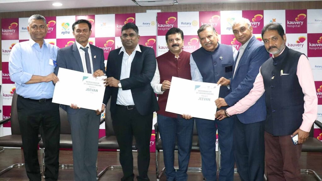 Kauvery Hospital Launches Project Jeevan