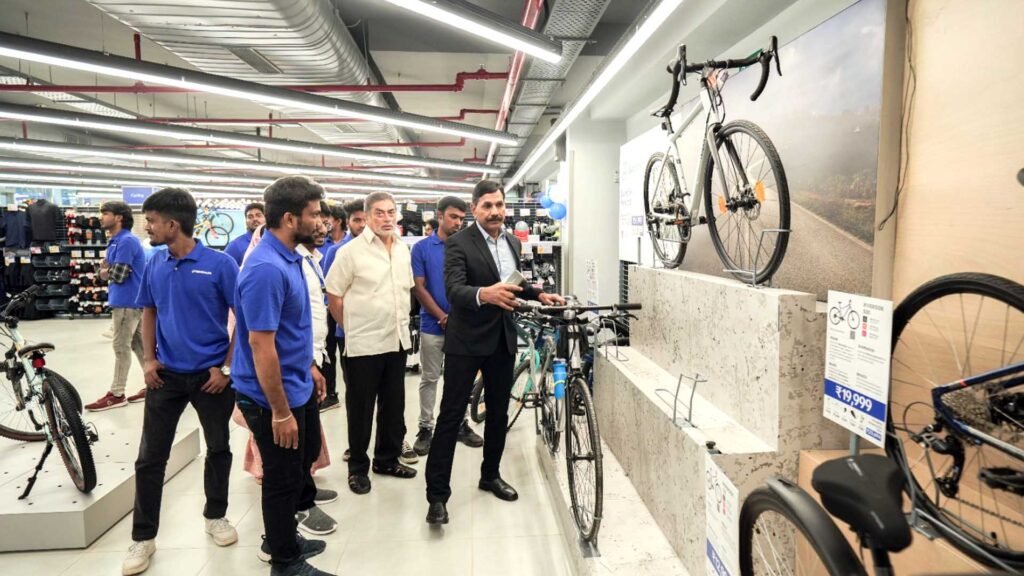 decathlon store t nagar inauguration sylendra babu