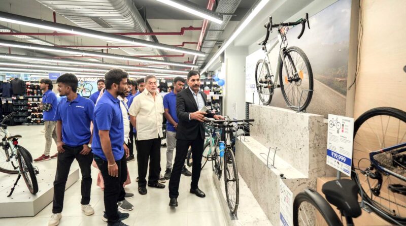 decathlon store t nagar inauguration sylendra babu