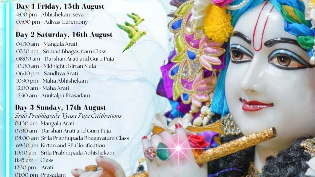 ISKCON Chennai Krishna Janmashtami