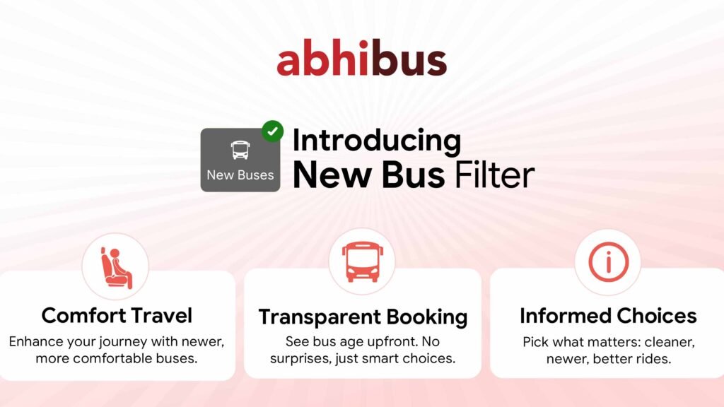 New Bus Filter by AbhiBus