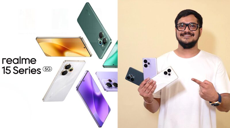 realme 15 Series launch