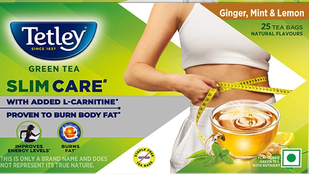 tetley green tea ginger lemon mint