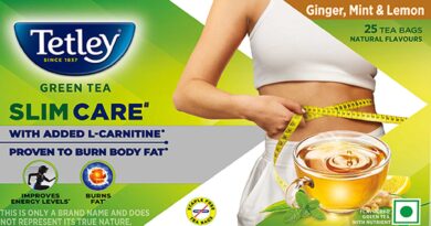 tetley green tea ginger lemon mint