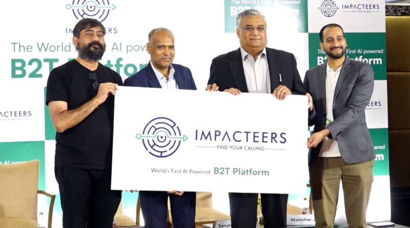 Impacteers worlds first AI-powered Business-to-Talent B2T platform