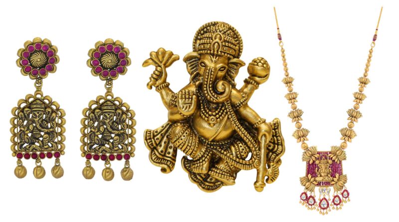 Kalyan Jewellers Ganesh Chaturthi jewellery collections