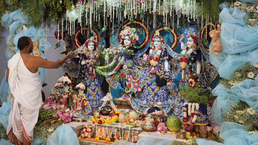 Krishna Janmashtami celebration at ISKCON Chennai