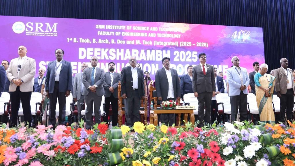 SRMIST Induction Ceremony