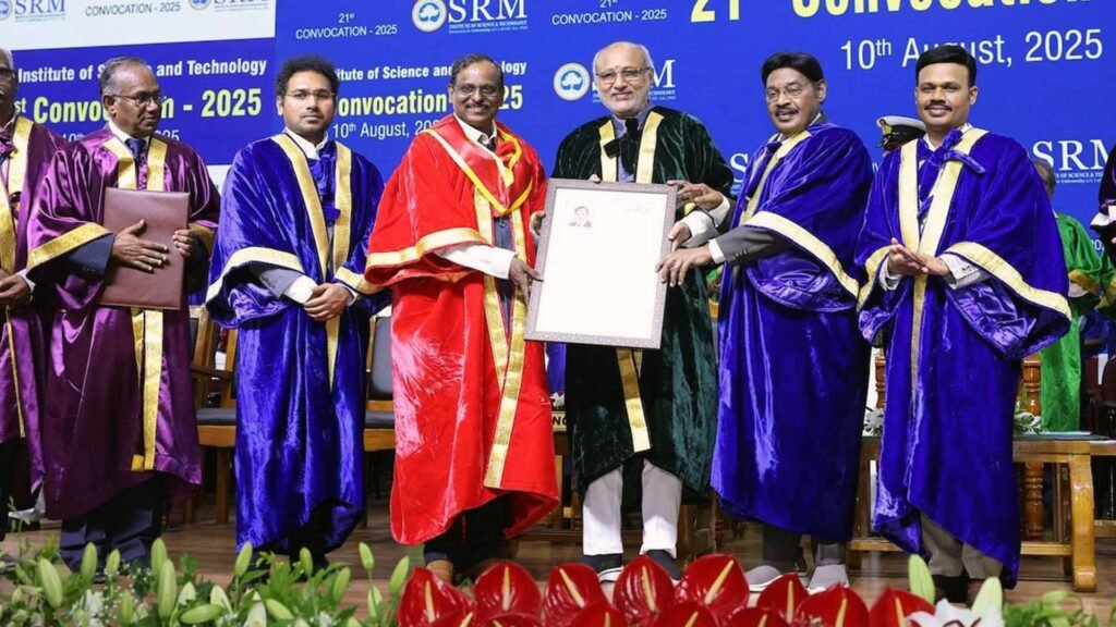 srm institute graduation day 2025