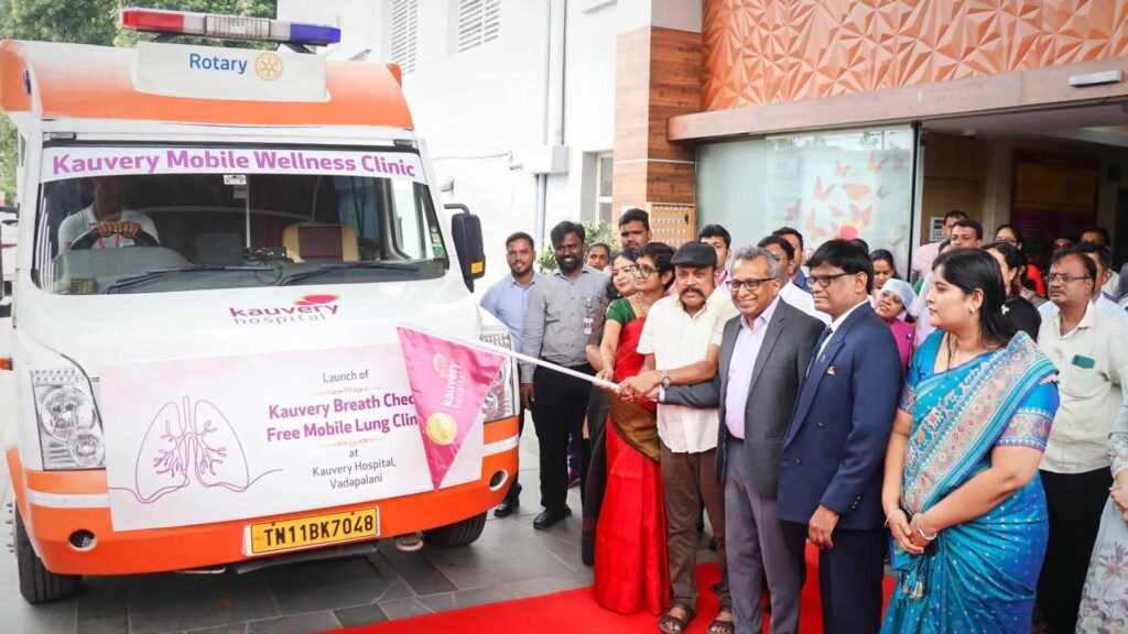 Kauvery Breath Check Mobile Lung Clinic