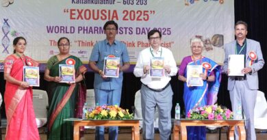 SRMIST celebrated World Pharmacists Day 2025