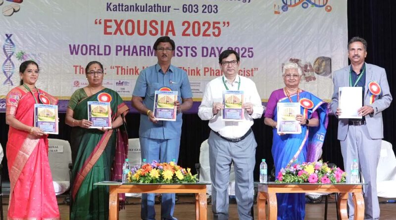 SRMIST celebrated World Pharmacists Day 2025