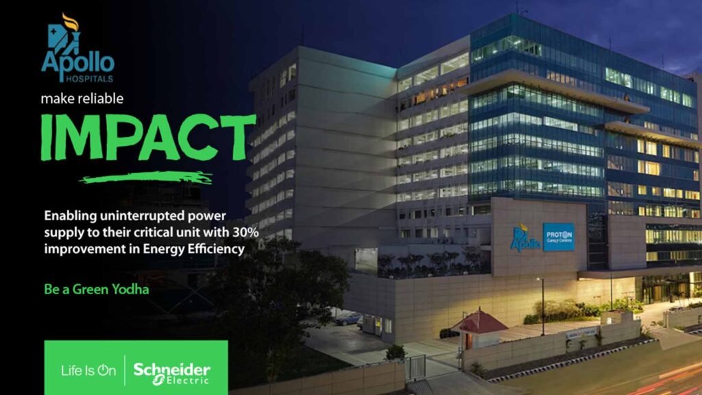 Schneider Electric Apollo Hospitals Collaboration