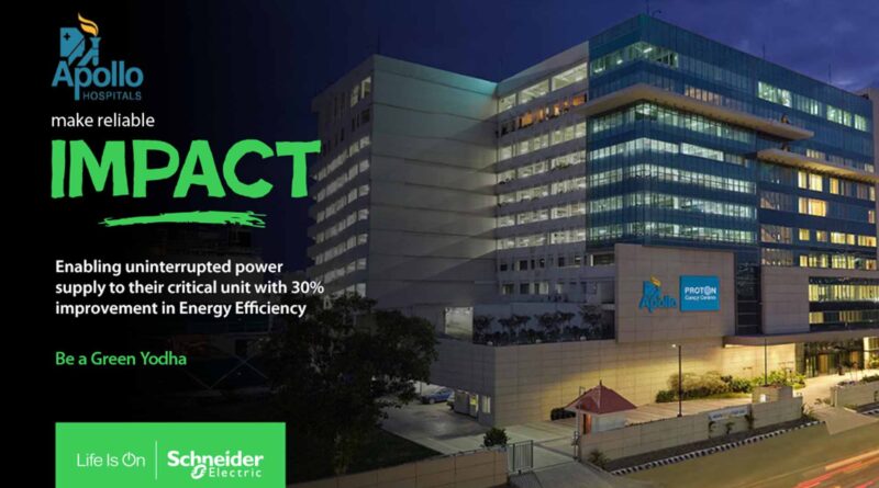 Schneider Electric Apollo Hospitals Collaboration