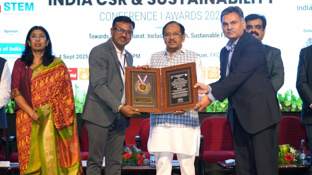 Shree Cement Kodla Unit Honoured