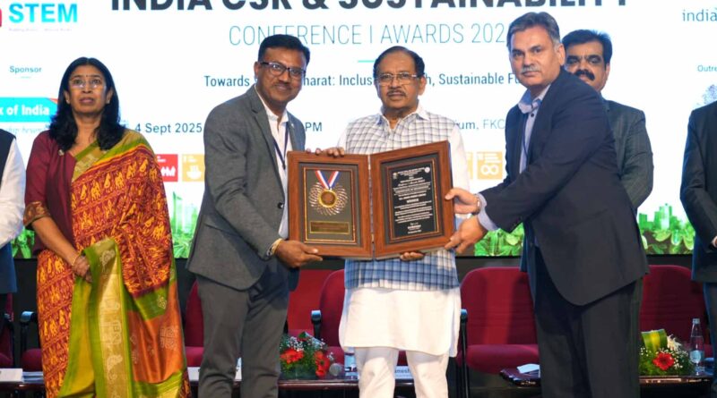 Shree Cement Kodla Unit Honoured