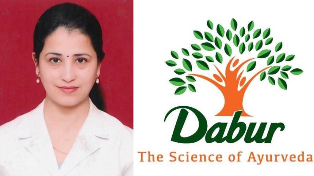Sonia Datta oral care doctor dabur red