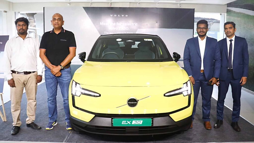 Volvo EX30 electric car launch in chennai