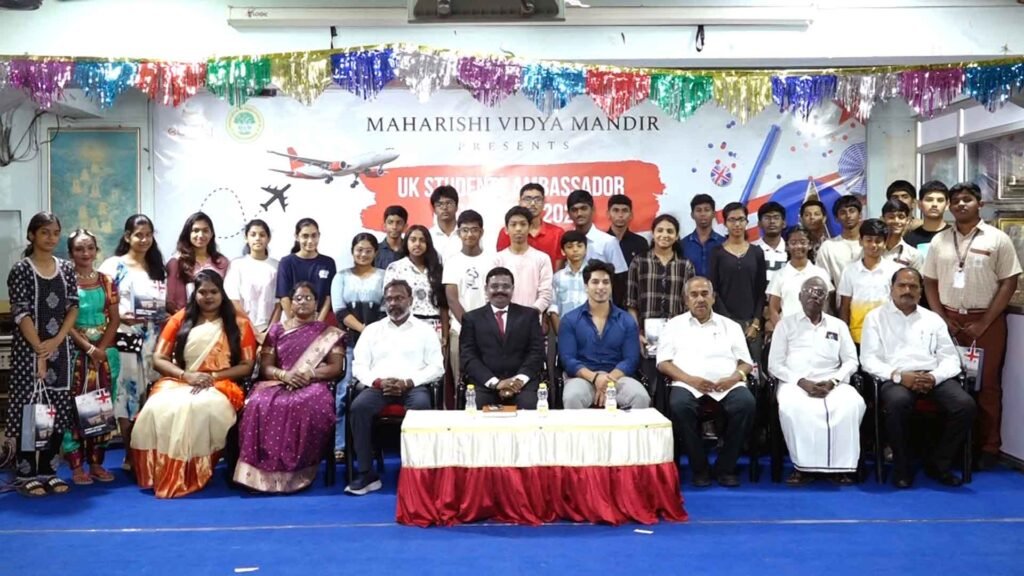 maharishi vidya mandir UK Student Ambassador Programme