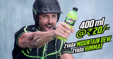 mountain dew 400ml 20rs