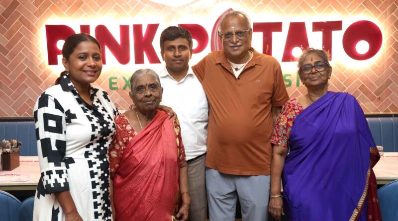 pink potato inauguration at poes garden