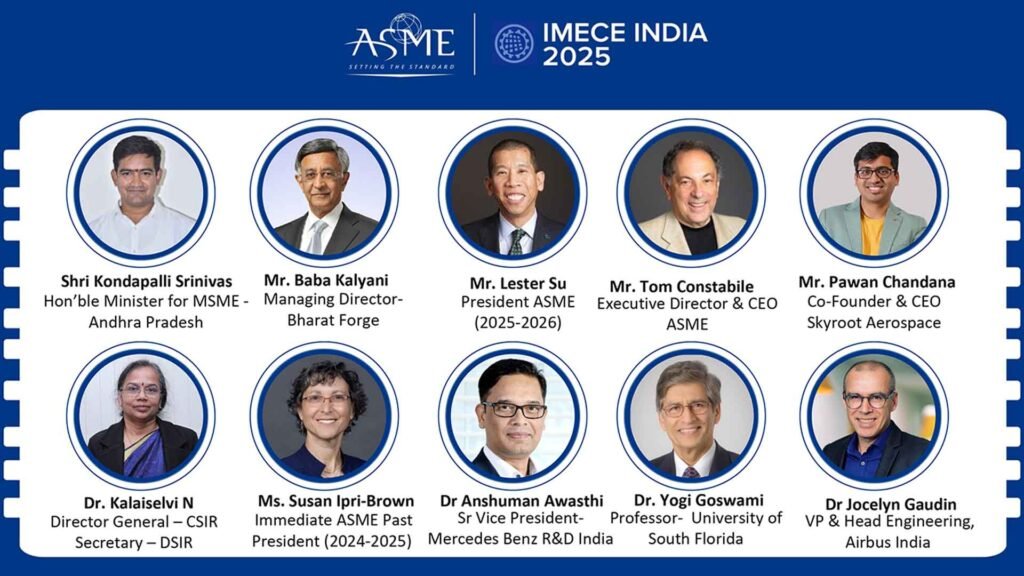 speakers of IMECE India 2025