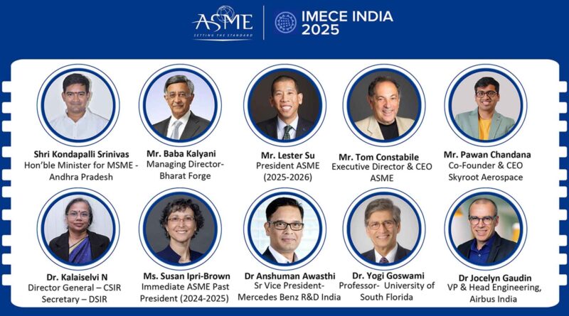 speakers of IMECE India 2025
