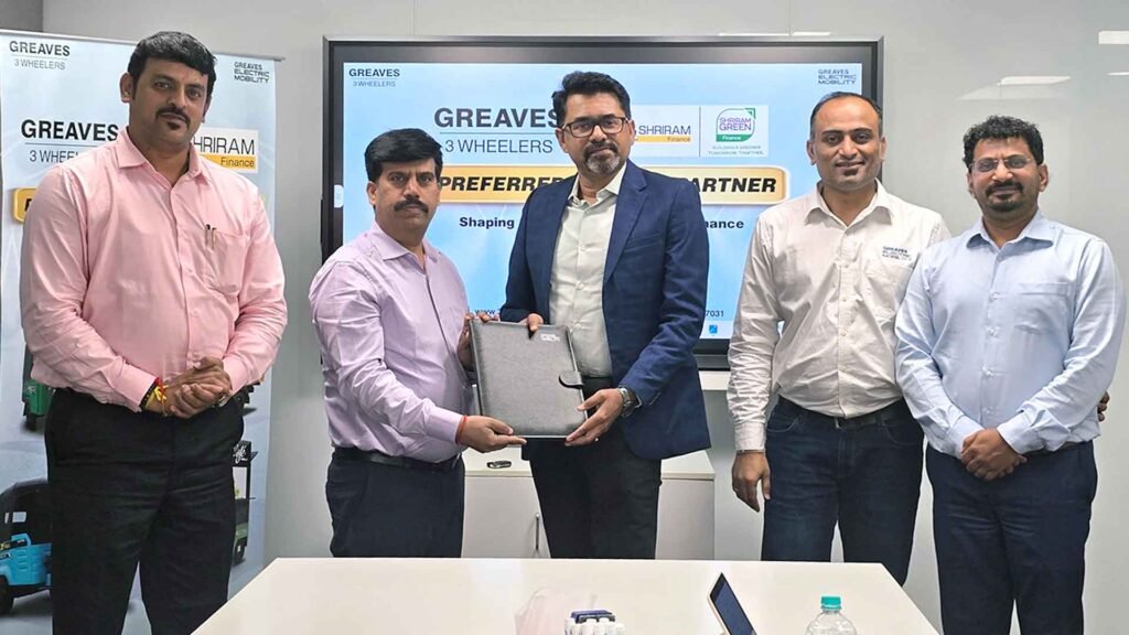 Greaves Electric Shriram Finance partnership