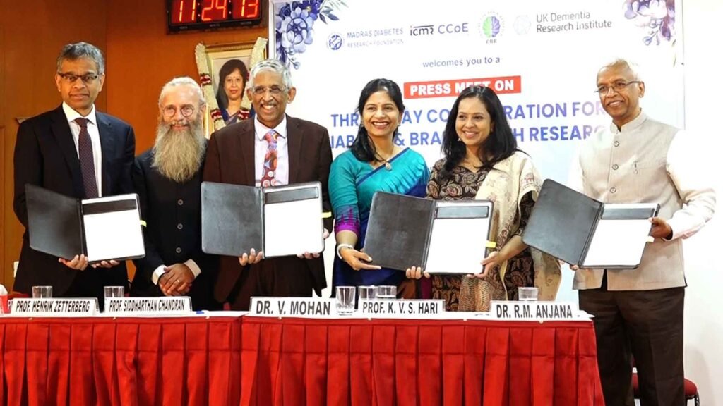 madras diabetes research brain health research collaboration