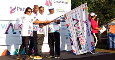 parvathy hospital 6th miels of smiles walkathon 2025