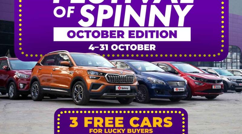 spinny used car festival offers