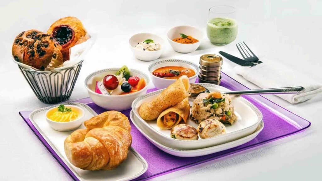 Air India Unveils Global Inflight Menu